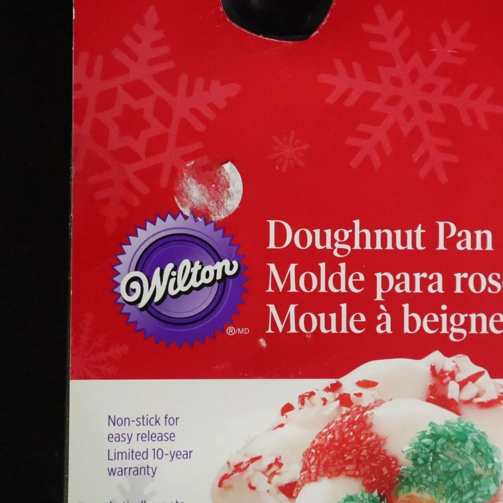 Wilton Doughnut Pan Candy Canes Set of 2 pans NEW 6 sections each
